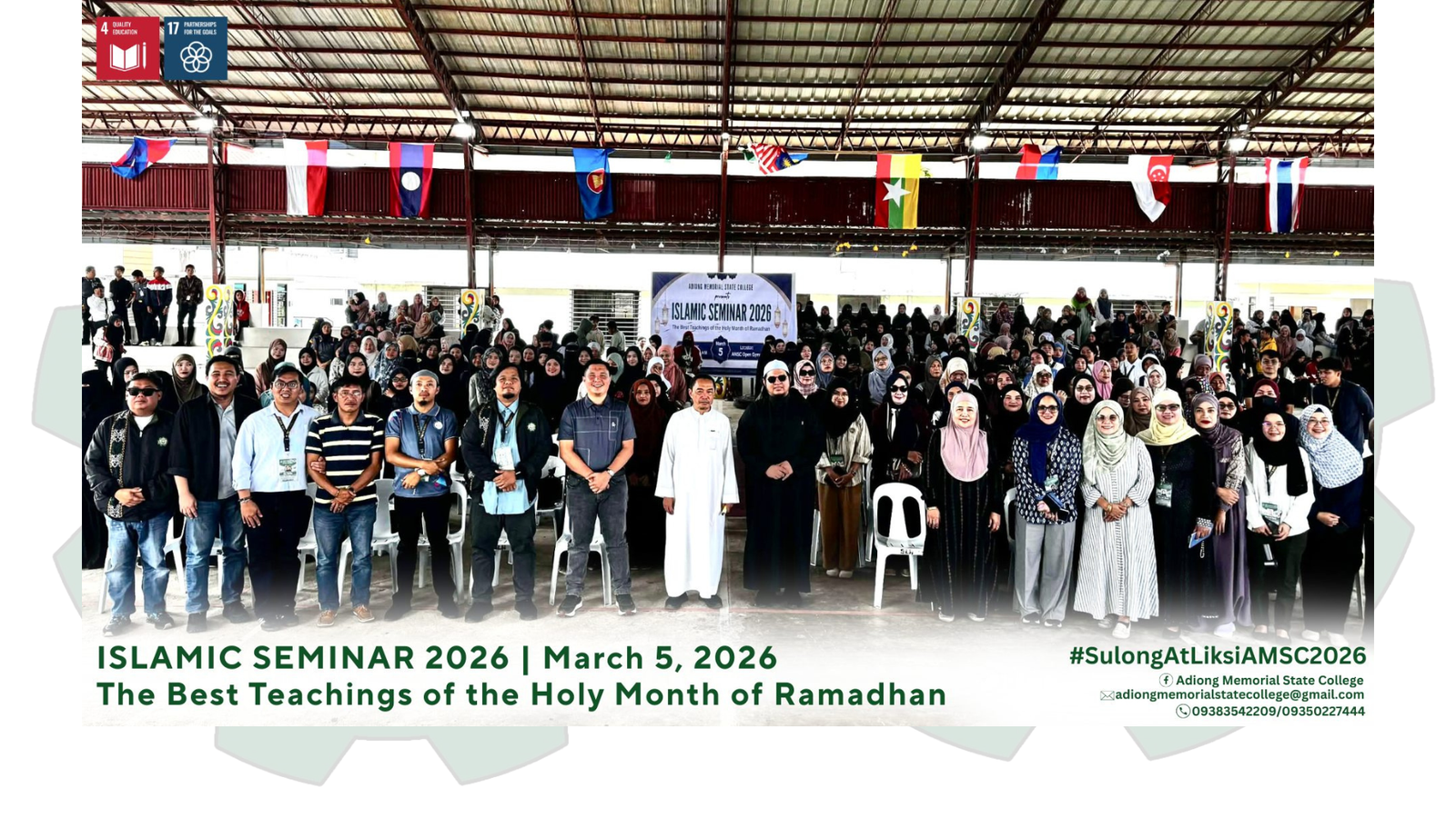 AMSC Community Gathers for Islamic Seminar on The Best Teachings of the Holy Month of Ramadhan